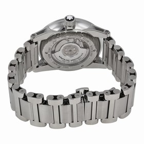 Montblanc Timewalker Voyager Black Dial Stainless Steel Men's Watch 109135