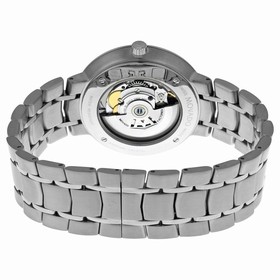 Movado 1881 Silver Dial Automatic Men's Stainless Steel Watch 0606915