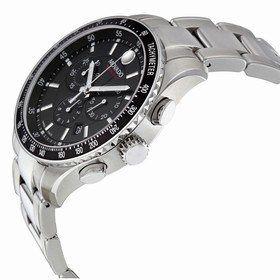 Movado 800 Black Dial Performance Steel Chronograph Men's Watch 2600094