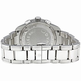 Movado 800 Black Dial Performance Steel Chronograph Men's Watch 2600094
