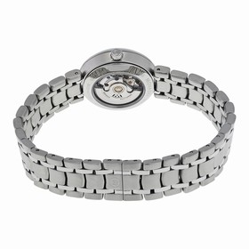 Movado Automatic Black Dial Stainless Steel Ladies Watch 0606919