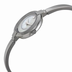Movado Bela Mother of Pearl Dial Stainless Steel Bangle Ladies Watch 0606616