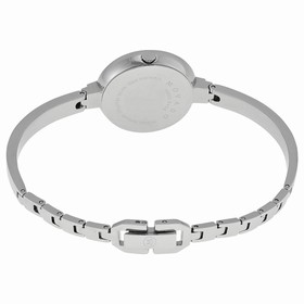 Movado Bela Pink Dial Stainless Steel Bangle Ladies Watch 0606596