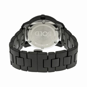 Movado Bold 42 mm Large Black Dial Black Bracelet Men's Watch 3600047