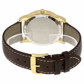 Movado Bold Brown Dial Leather Men's Watch 0606880