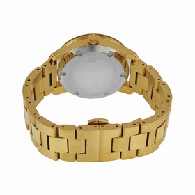 Movado Bold Champagne Dial Yellow Gold Stainless Steel Watch 3600085