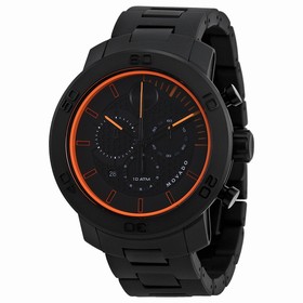 Movado Bold Chronograph Black Dial Black Ion-plated Titanium Men's Watch 3600190