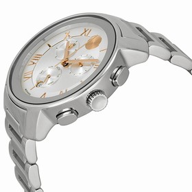 Movado Bold Chronograph Silver Dial Stainless Steel Unisex Watch 3600205