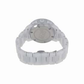 Movado Bold Chronograph White Ceramic Ladies Watch 3600187