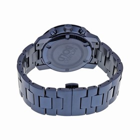 Movado Bold Dark Navy Dial Blue Ion-plated Men's Watch 3600279