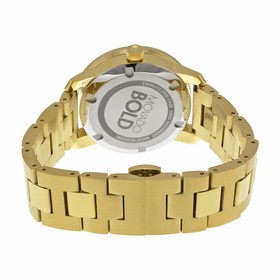 Movado Bold Diamond Gold Dial Gold Ion-plated Stainless Steel Ladies Watch 3600150