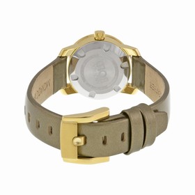 Movado Bold Gold Dial Gold Leather Ladies Watch 3600339