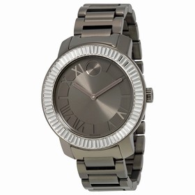 Movado Bold Gunmetal Dial Gunmetal Ion-plated Ladies Watch 3600248