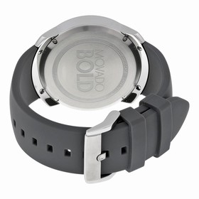 Movado Bold Purple Digital Dial Grey Silicone Ladies Watch 3600253