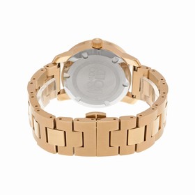 Movado Bold Rose Gold Glitter Ladies Stainless Steel Watch 3600347