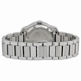 Movado Bold Silver Crystal Pave Dial Stainless Steel Ladies Watch 3600254