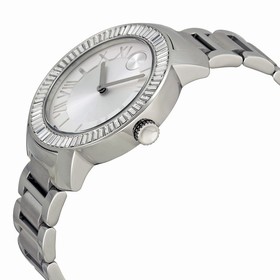 Movado Bold Silver Dial Stainless Steel Ladies Watch 3600249