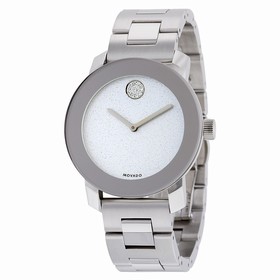 Movado Bold Silver Dial Stainless Steel LadiesWatch 3600334