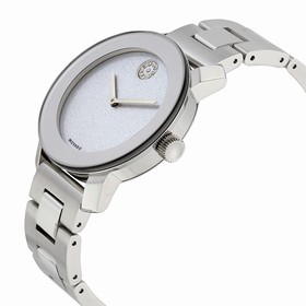 Movado Bold Silver Dial Stainless Steel LadiesWatch 3600334