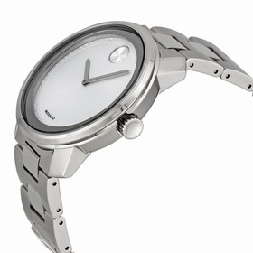 Movado Bold Silver Dial Stainless Steel Men's Watch 3600257