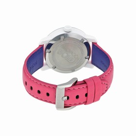 Movado Bold White Dial Pink Leather Ladies Watch 3600216