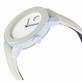 Movado Bold White Dial Unisex Watch 3600023