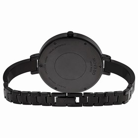 Movado Brila Black Dial Black PVD Stainless Steel Ladies Watch 0606562