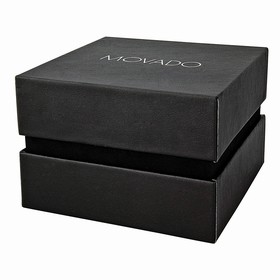 Movado Eliro Black Dial Stainless Steel Ladies Watch 0606662