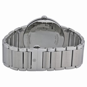 Movado Gravity Black Carbon Fiber Dial Stainless Steel Men's Watch 0606838