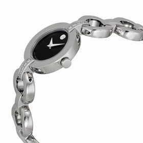 Movado Ladies Bela Moda Stainless Steel Bracelet Watch 0606263