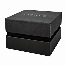 Movado Museum Black Dial Stainless Steel Men's Watch 0606604