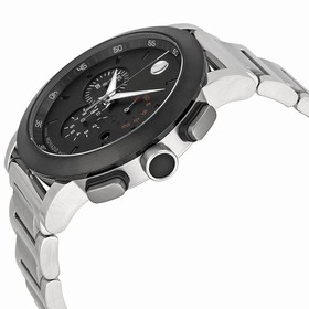 Movado Museum Chronograph Grey Dial Stainless Steel Men's Watch 0606792
