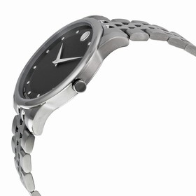 Movado Museum Classic Black Dial Stainless Steel Men's Watch 0606878