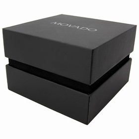 Movado Museum Translucent Black Dial Black Rubber Men's Watch 0606567