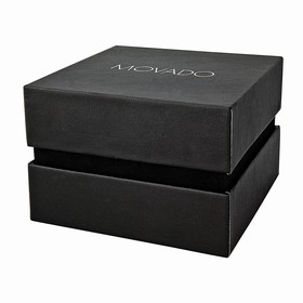 Movado Red Label Automatic Black Dial Stainless Steel Men's Watch 0606844