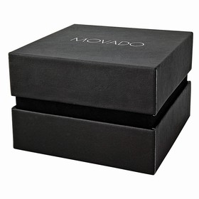 Movado Rondiro Black Dial Stainless Steel Bangle Ladies Watch 0606798