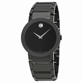 Movado Sapphire PVD Black Bracelet Men's Watch 0606307