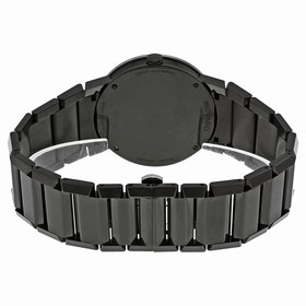 Movado Sapphire PVD Black Bracelet Men's Watch 0606307