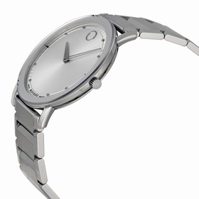 Movado Sapphire Steel Bracelet Men's Watch 0606881
