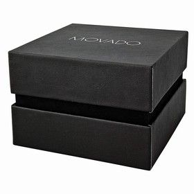 Movado Sapphire Synergy Black Dial Black Rubber Men's Watch 606780