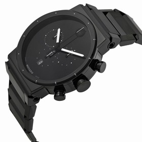 Movado Sapphire Synergy Black Dial Men's Watch 0606801