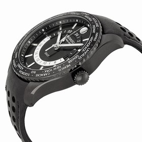 Movado SE Black Dial Black Leather Men's Watch 2600117