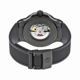 Movado SE Extreme Automatic Black Dial Black Rubber Men's Watch 0606492