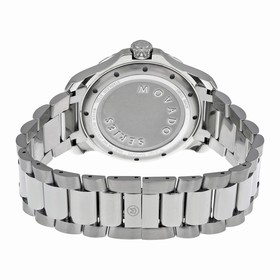 Movado Series 800 Black Dial Stainless Steel Men's Watch 2600115
