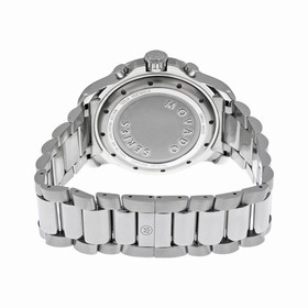 Movado Series 800 Chronograph Black Dial Stainless Steel Men's Watch 2600110