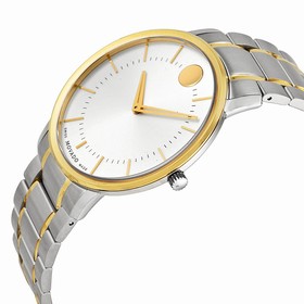 Movado Silver Dial Two-tone Men's Watch 0606689
