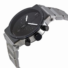 Movado Synergy Chronograph Black Dial Stainless Steel Men's Watch 0606800