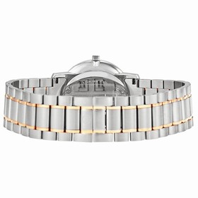 Movado TC Mother of Pearl Two Tone Stainless Steel Ladies Watch 606692