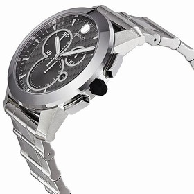 Movado Vizio Black Carbon Fiber Stainless Steel Men's Watch 0606551