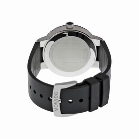 Movado Sport Edge Black Dial Black Rubber Men's Watch 0606928